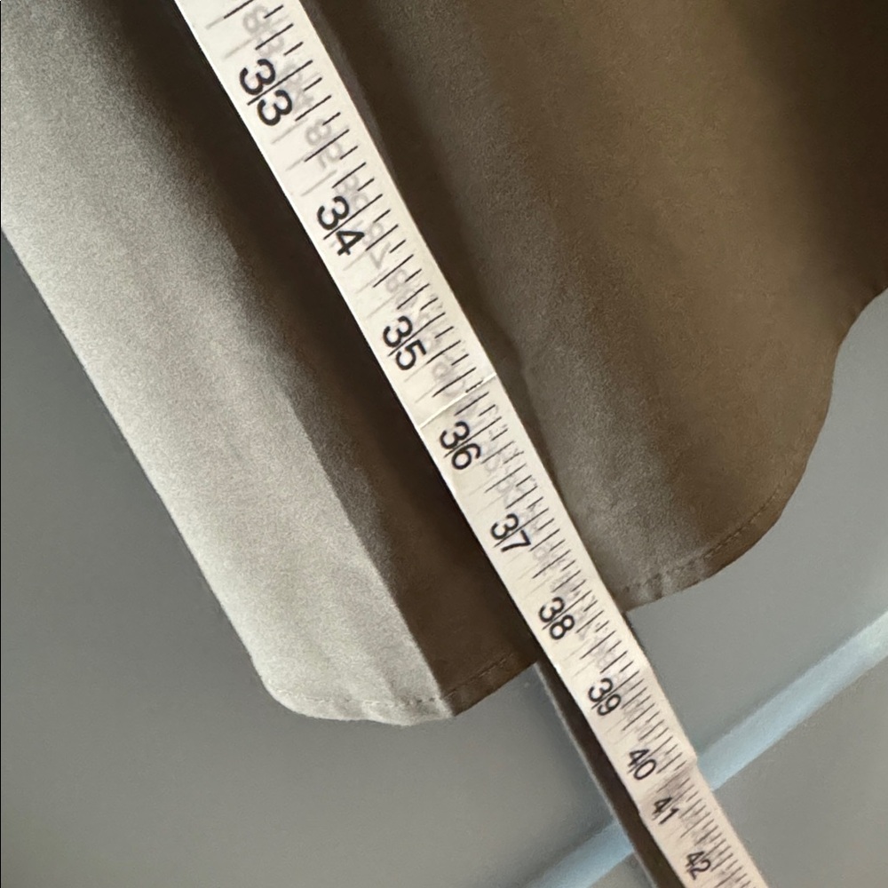 NWT Calvin Klein Olive Dress - Size 10 - Picture 8 of 9